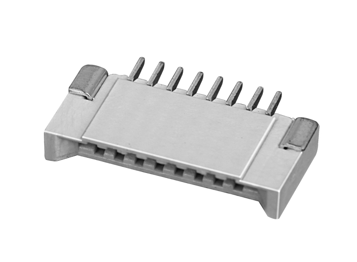 PH1.0mm FPC, double-sided contact type horizontal type FPC connector 