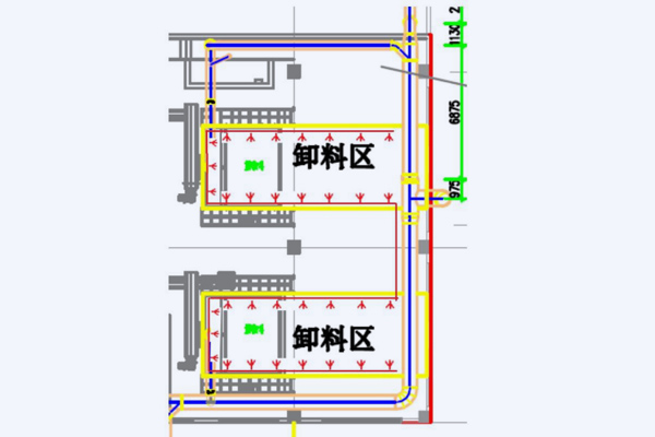 卸料區